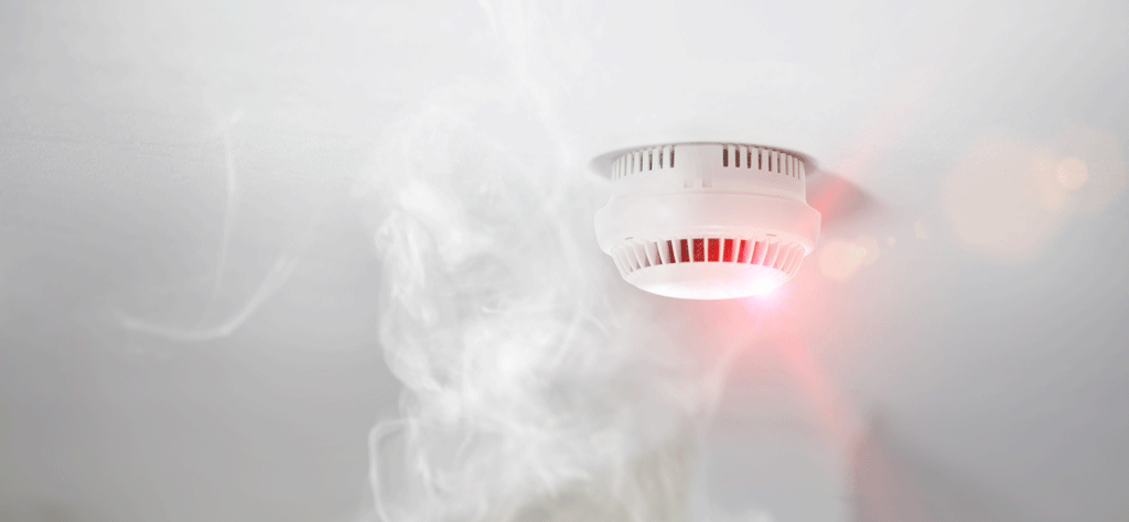 Smoke Detector with smoke | Smoke Detector Colleyville Tx Grapevine Tx Southlake Tx 