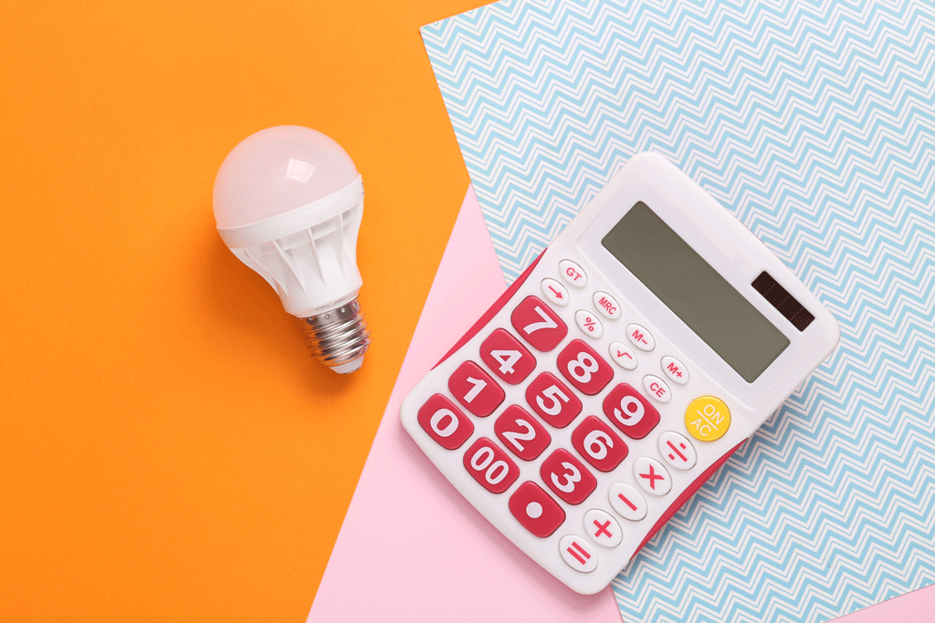 lightbulb with calculator| emergency electrical services colleyville tx southlake tx grapevine tx 