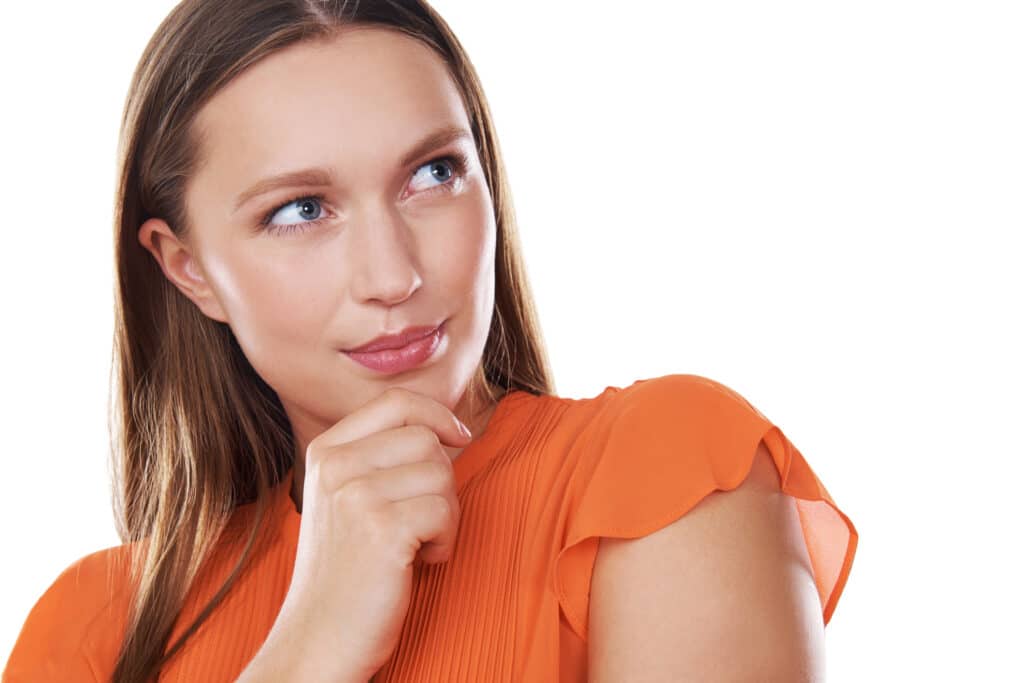 Woman thinking why Buffalo Electric is The Right Choice For You?